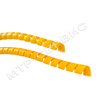Защитная спираль облегчённая желтая 16-22 Защитная спираль облегчённая желтая 16-22