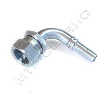 Фитинг 24х1,5  komatsu (74гр.) (90)(Г) ду12  (1k)